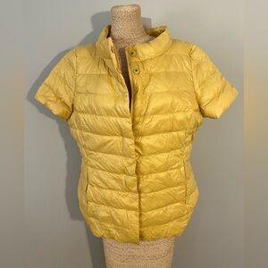 ANORAK Yellow Puffer Jacket